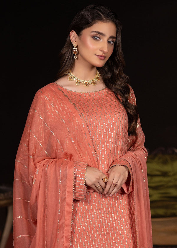 Sequin Chiffon Suit