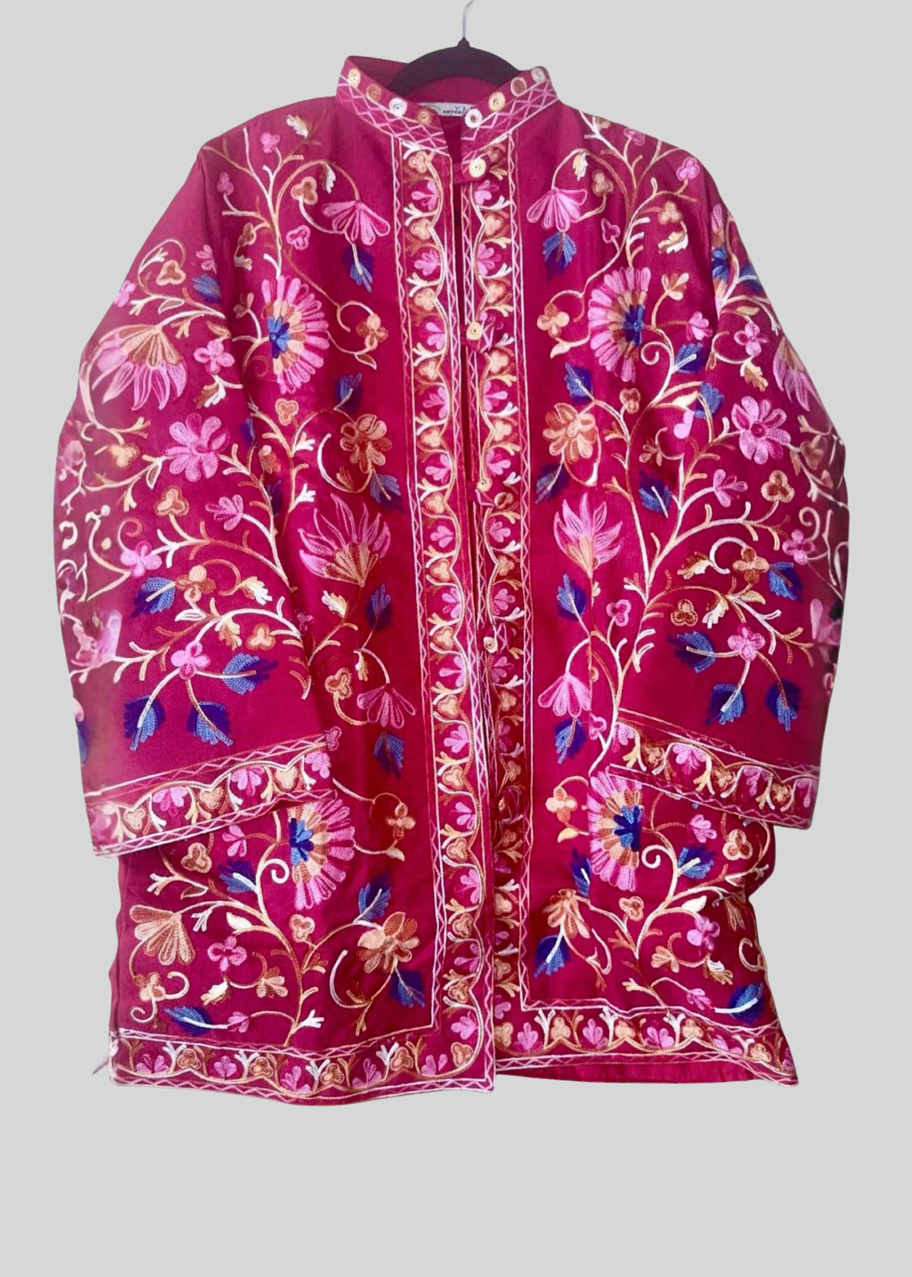 Kashmiri Coat Fuchsia