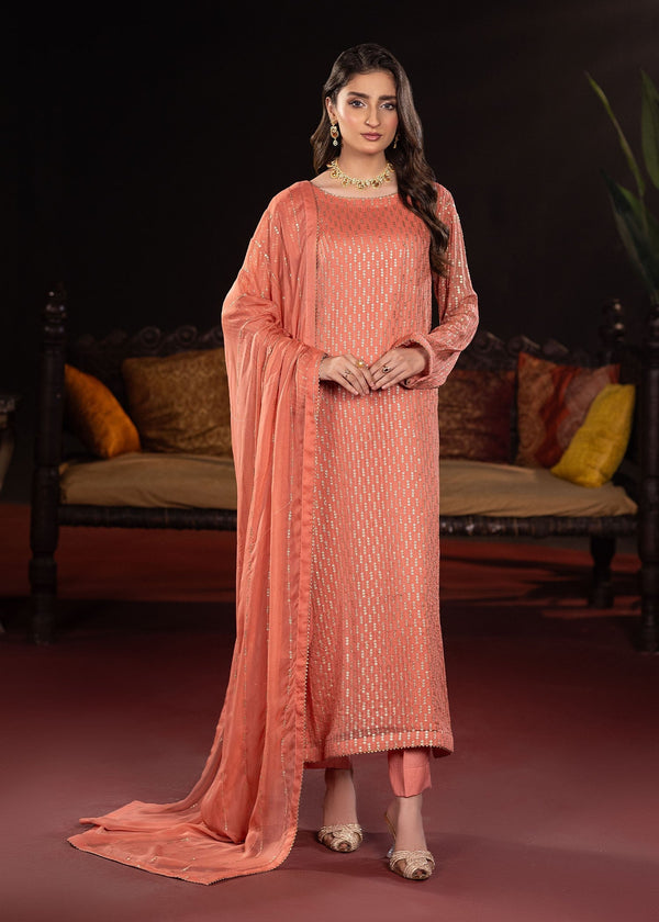 Sequin Chiffon Suit