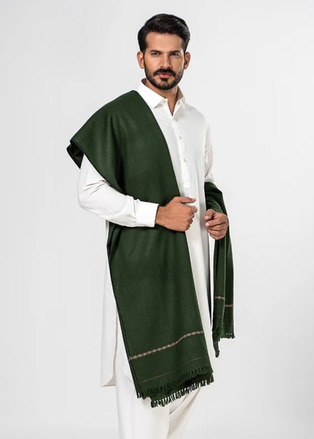 Kashmiri Shawl Green