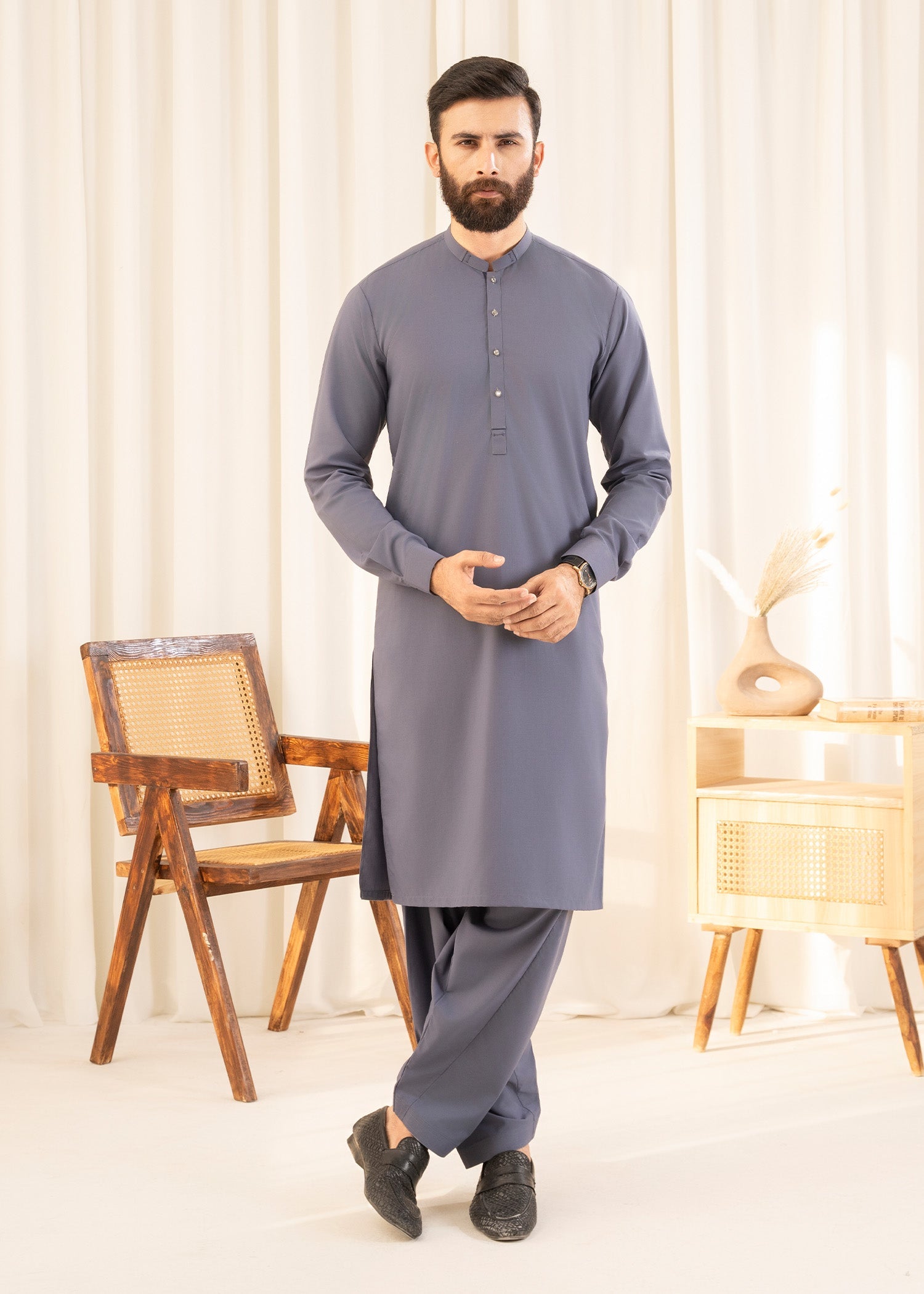 Shalwar Kameez Dark Grey
