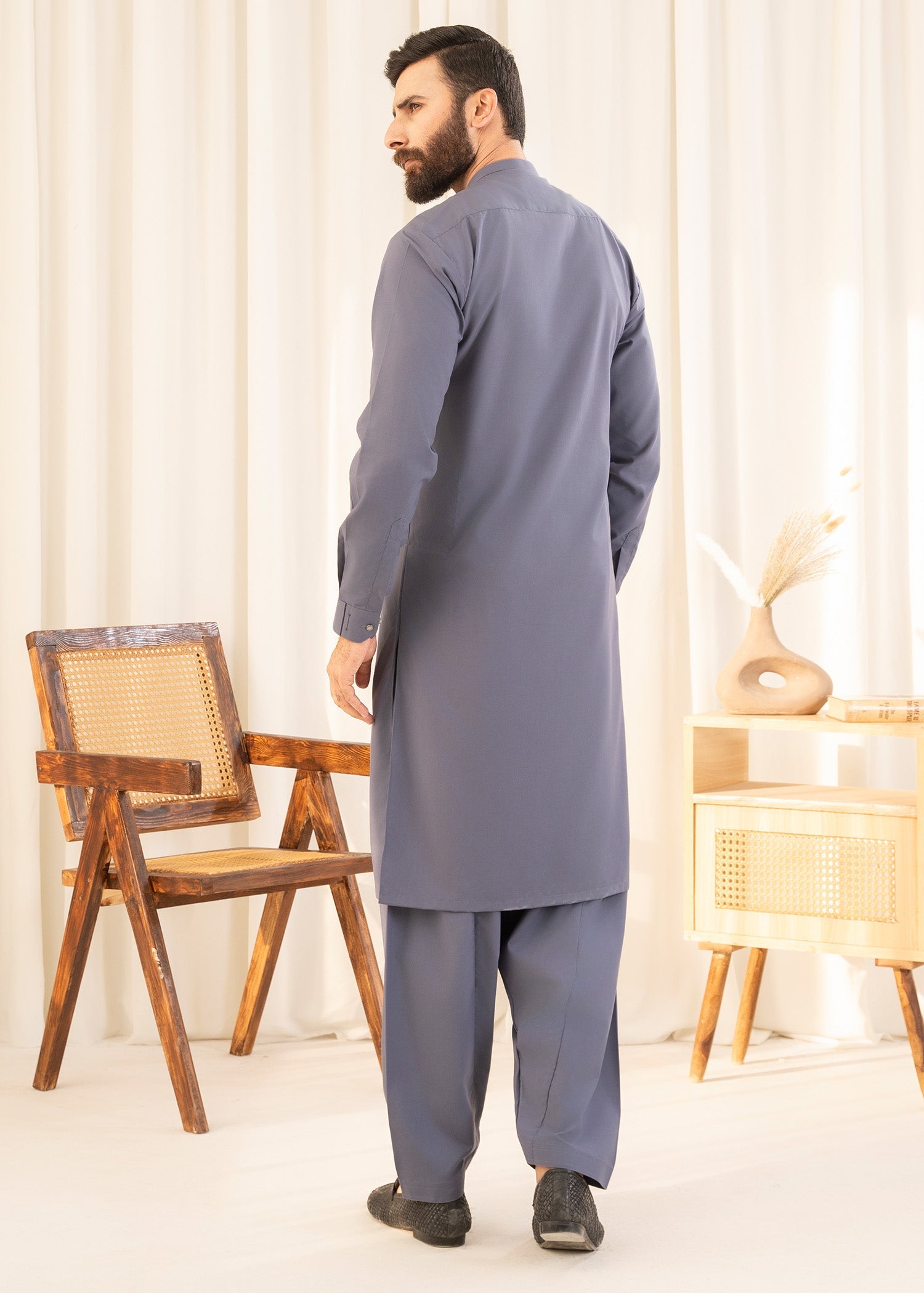 Shalwar Kameez Dark Grey