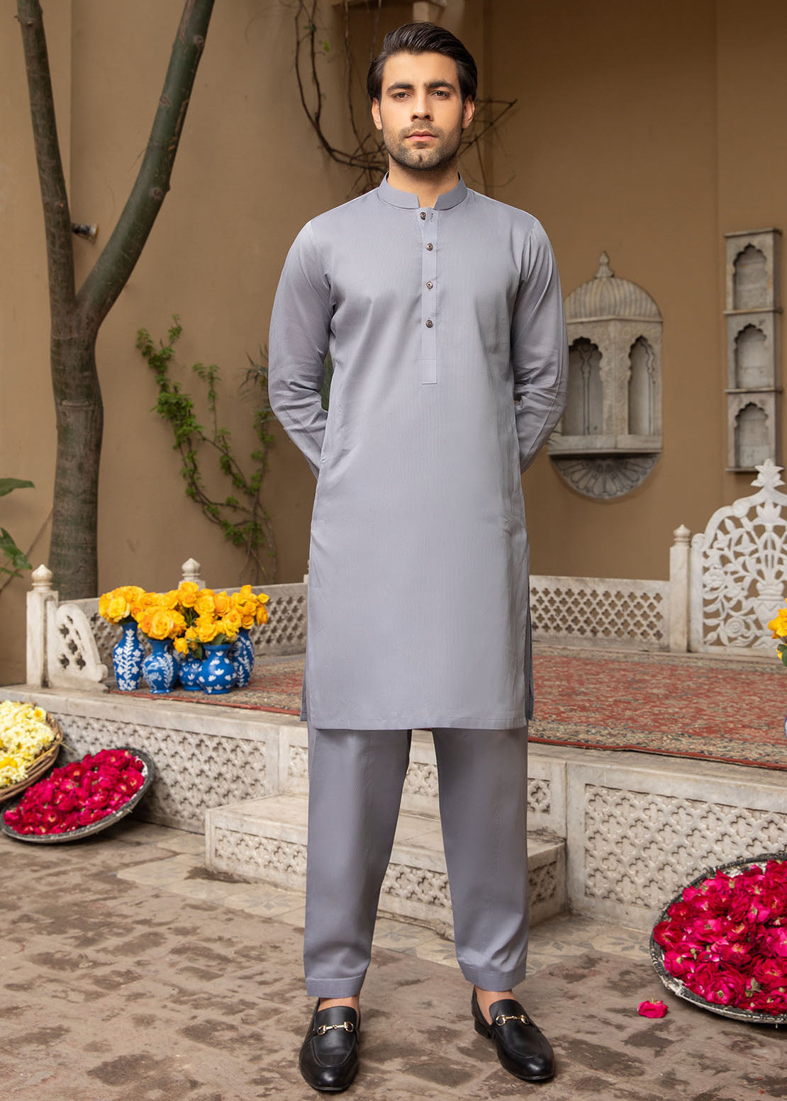 Shalwar Kameez Grey
