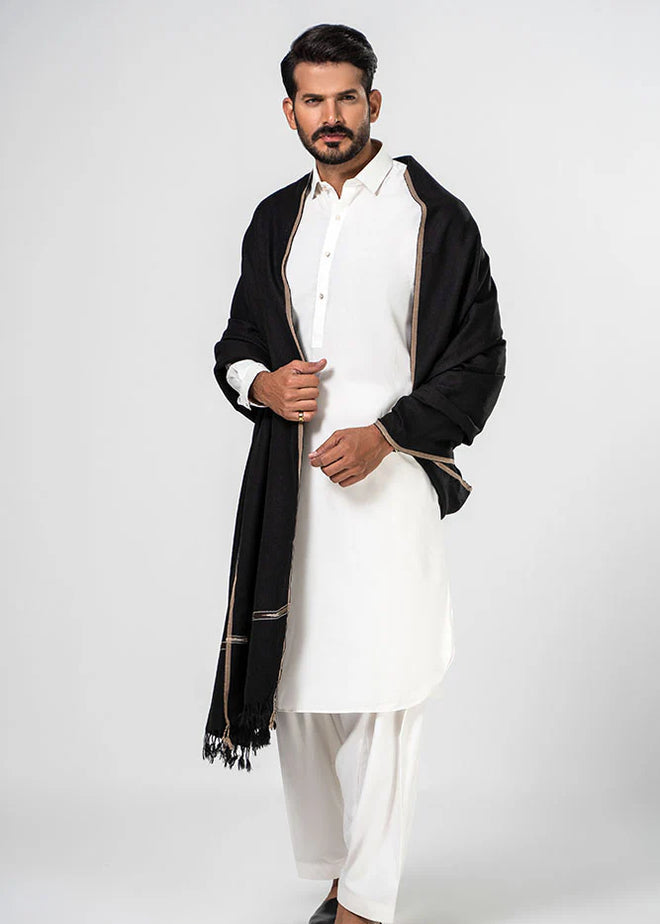 Kashmiri Shawl Black