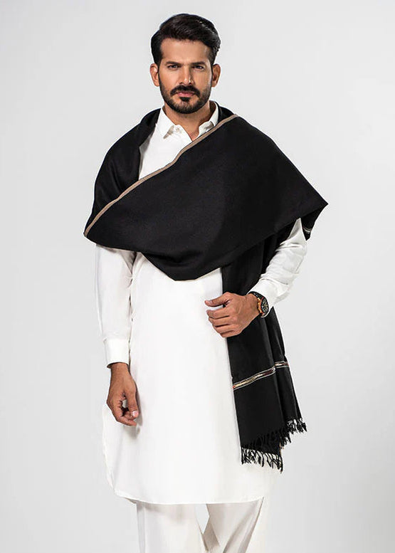 Kashmiri Shawl Black