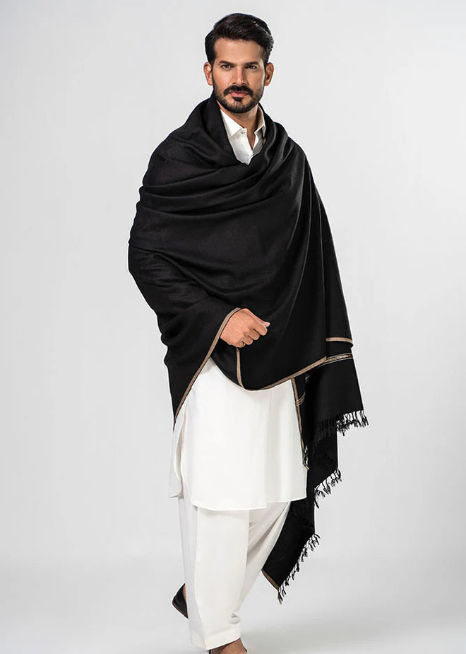 Kashmiri Shawl Black