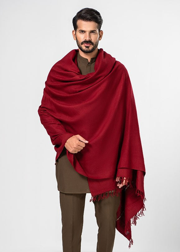 Kashmiri shawl red