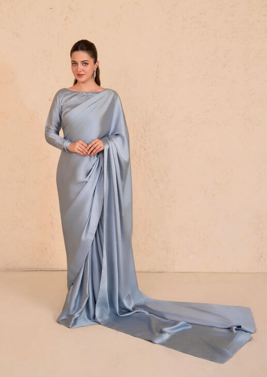 Saree Cloud Blue