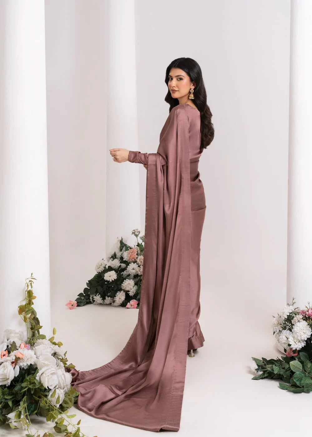 Saree Mauve Pink