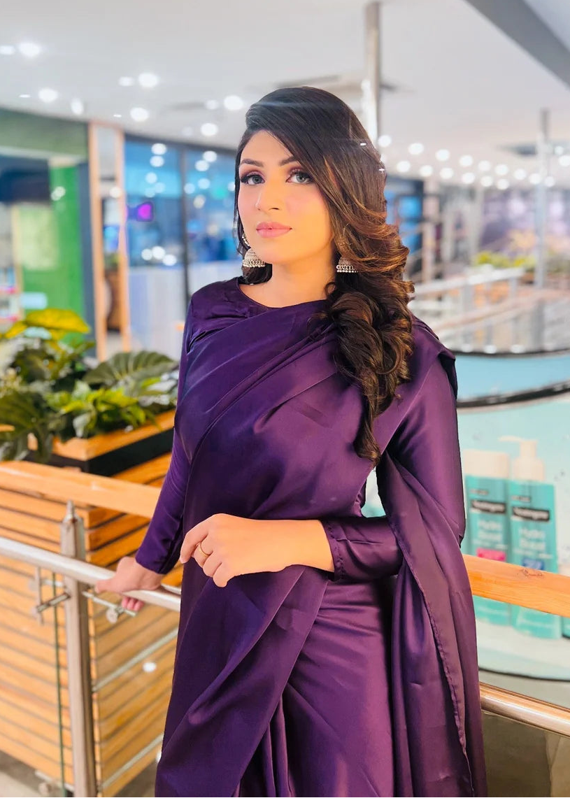 Saree Purple