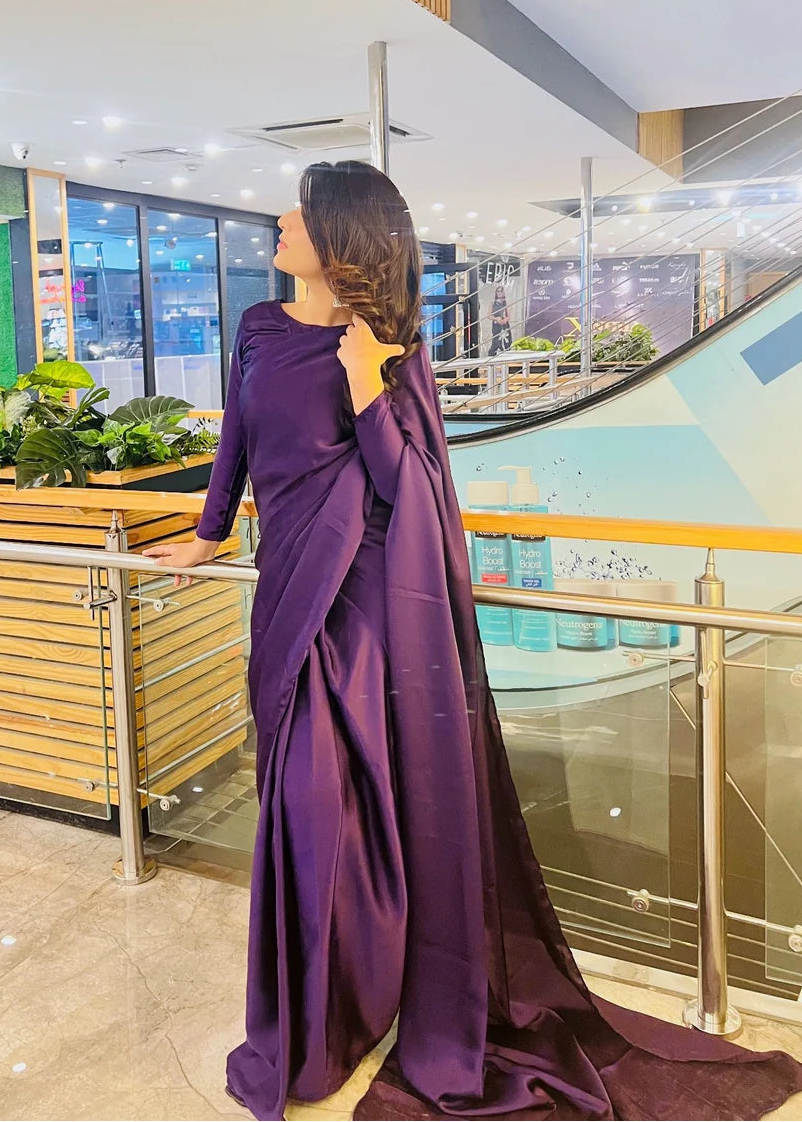 Saree Purple